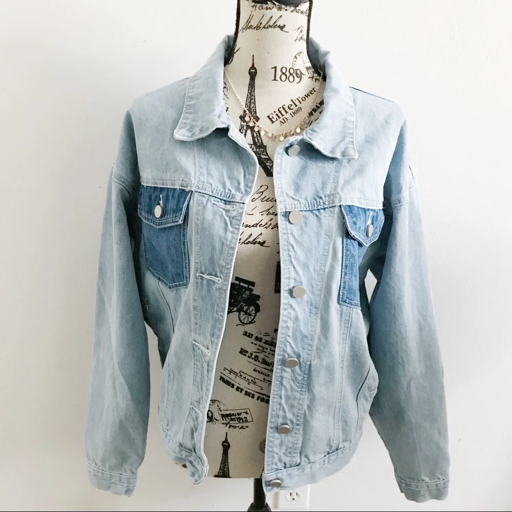 Oversized Jean Jacket - Picture 3 of 6